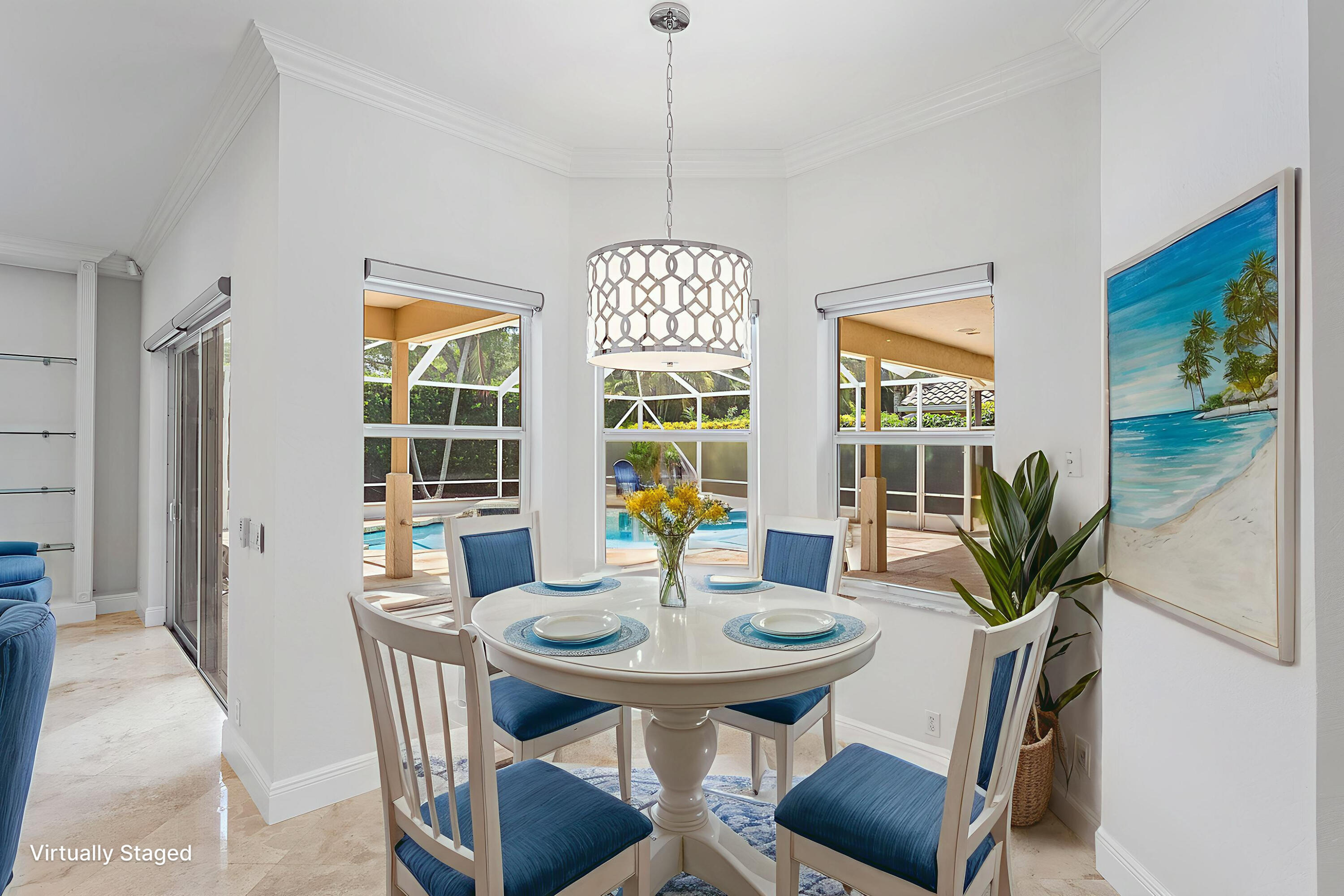 21310 Falls Ridge Way Boca Raton, FL 33428 - Photo 21 of 88 Breakfast Area - Virtually Staged