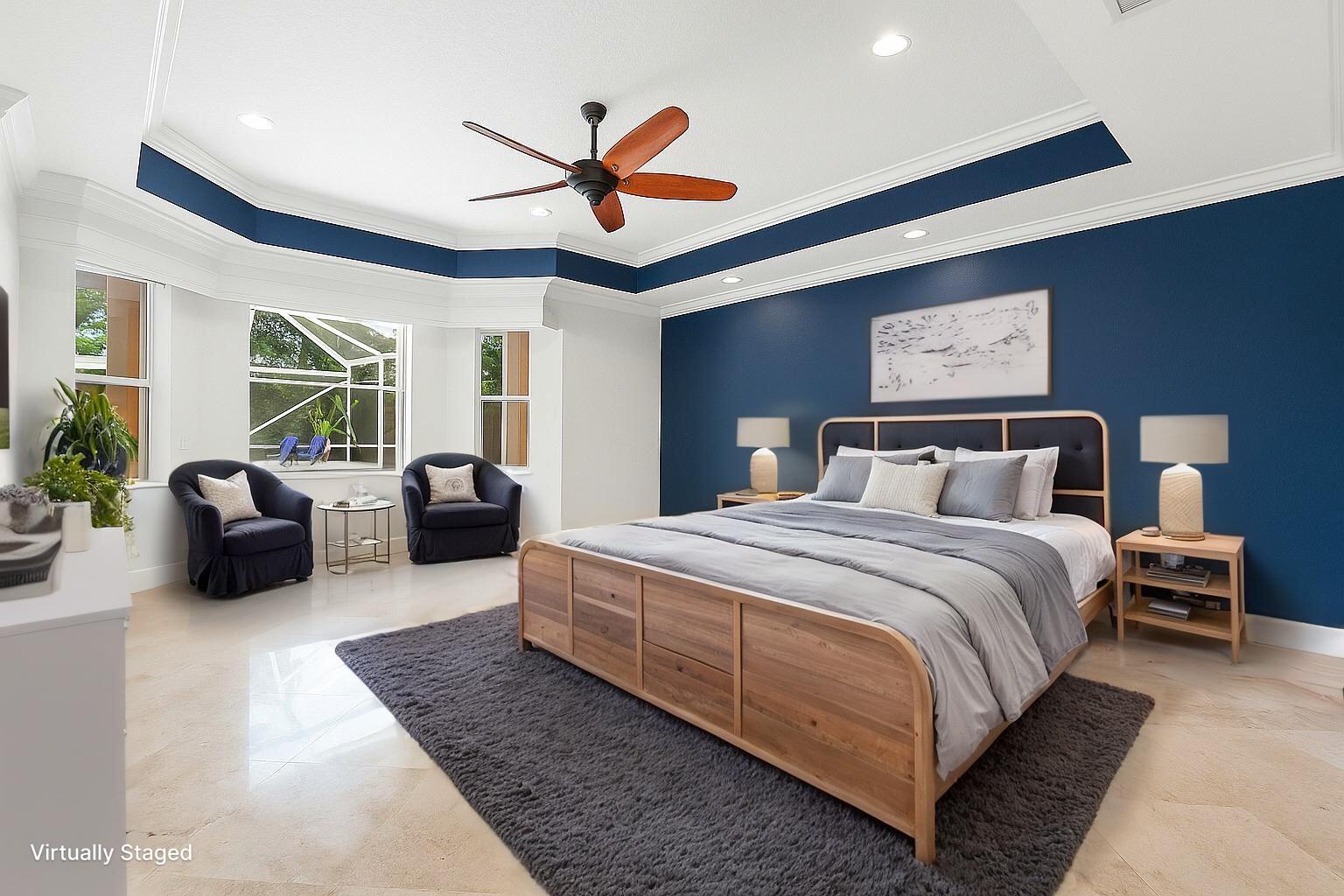 21310 Falls Ridge Way Boca Raton, FL 33428 - Photo 27 of 88 Primary BR - Virtually Staged