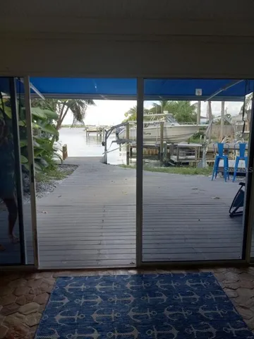 a living room with a couch and a coffee table