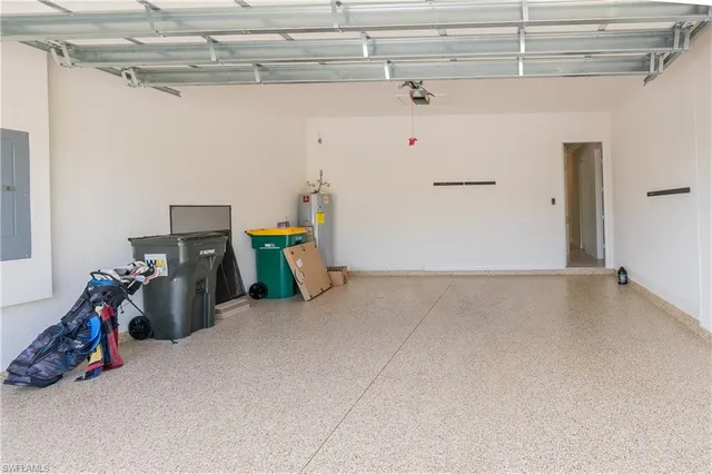 a view of a room with storage and utility room