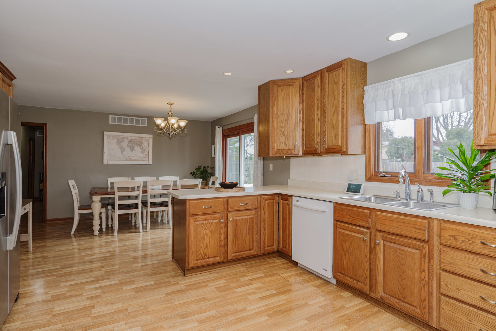 15 Robinwood Drive Normal, IL 61761 - Photo 10 of 35 a large kitchen with lots of counter and sink