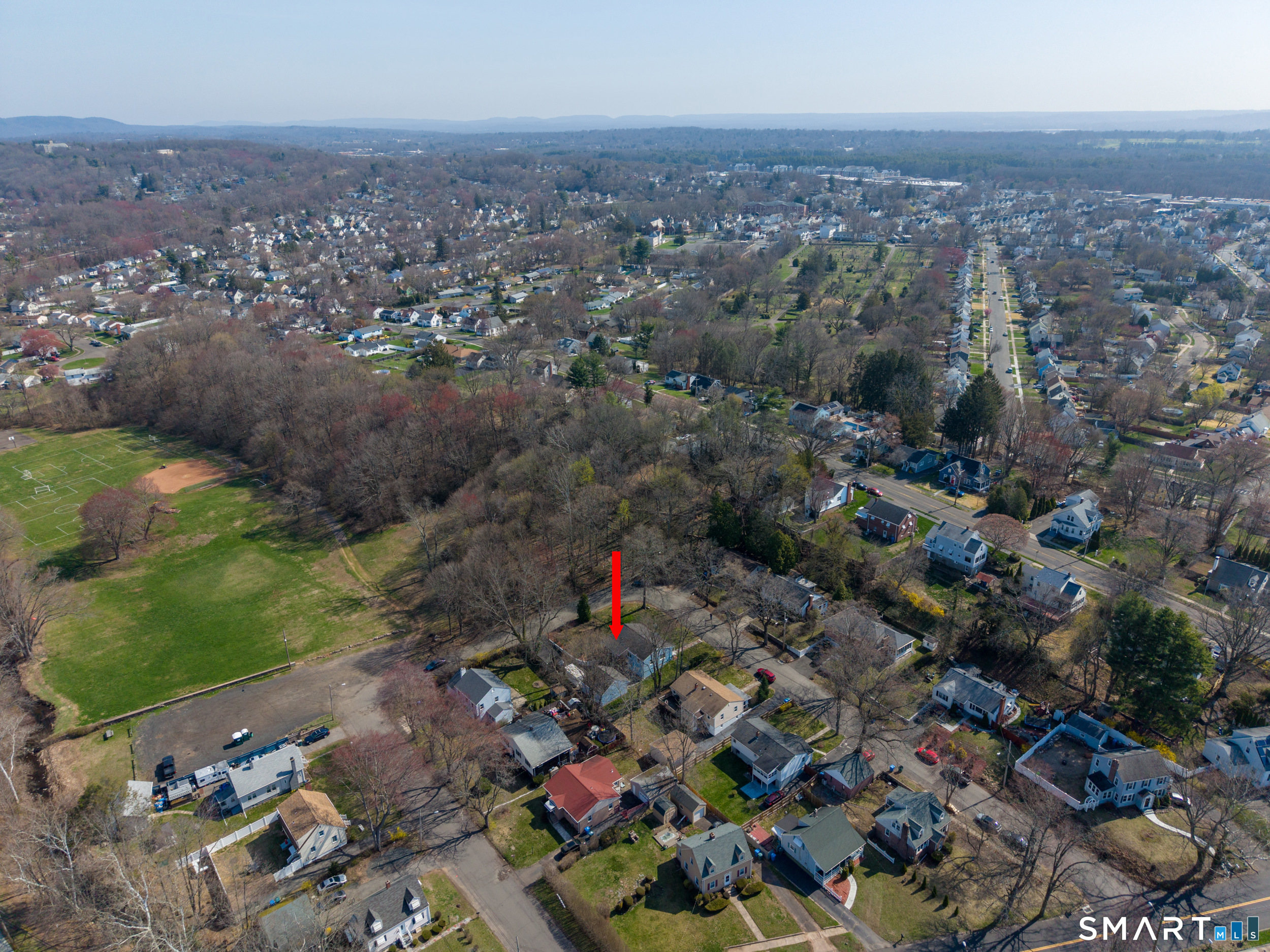 30 Lucy Street Hamden, CT 06514 - Photo 23 of 46 an aerial view of multiple house