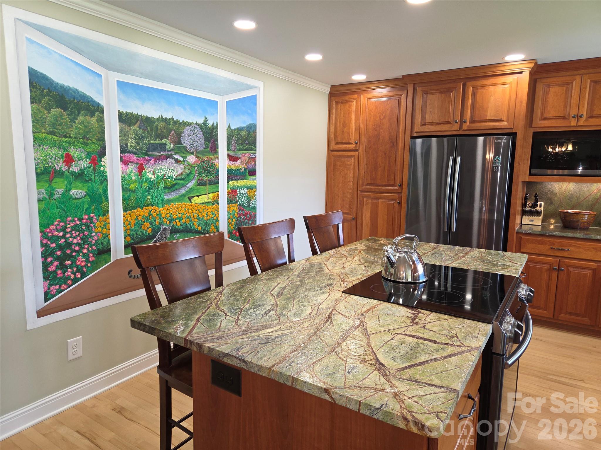 729 Sternbridge Drive Concord, NC 28025 - Photo 14 of 42 a view of a dining room with furniture window and wooden floor