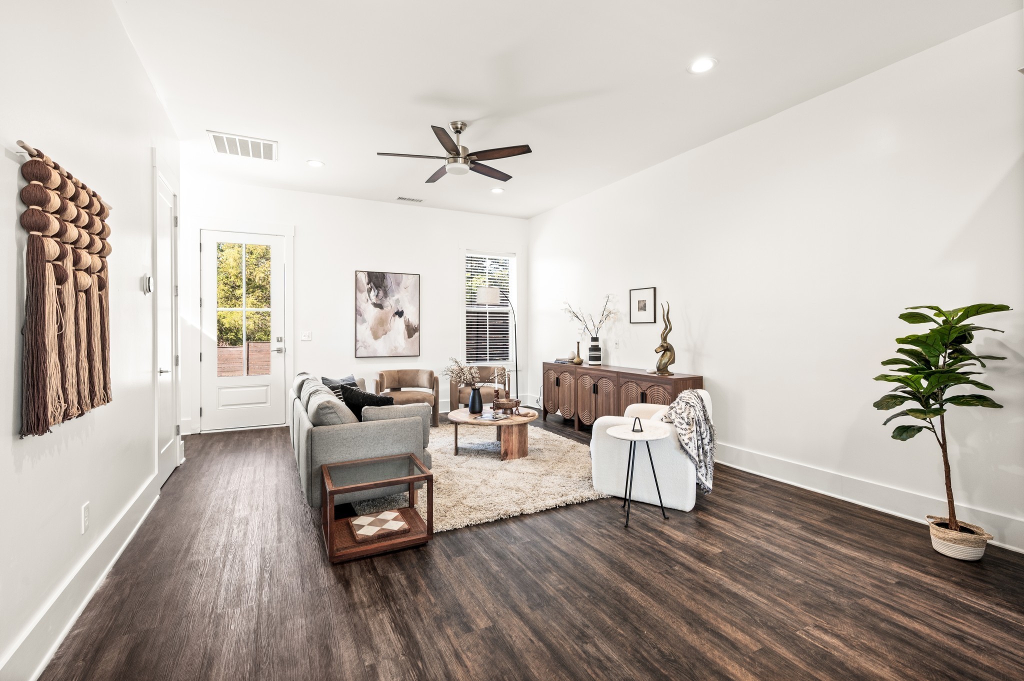 1000 Free Silver Road Nashville, TN 37207 - Photo 15 of 45 a living room with furniture and a wooden floor