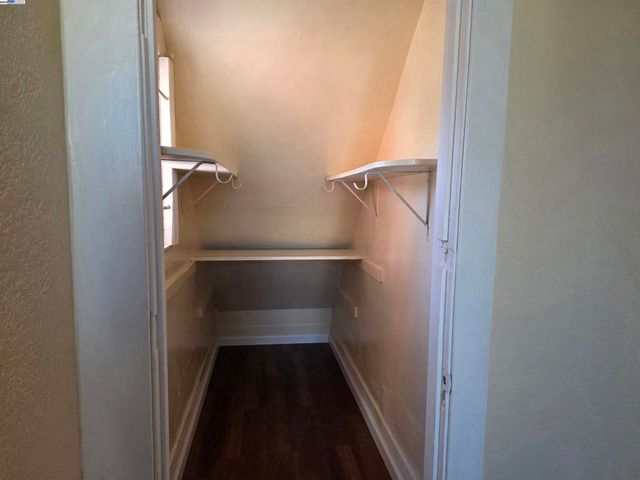 a view of walk in closet
