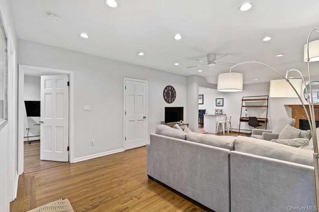 914 Wynnewood Road, Unit LL4 Pelham, NY 10803 - Photo 6 of 22 a living room with furniture and a fireplace