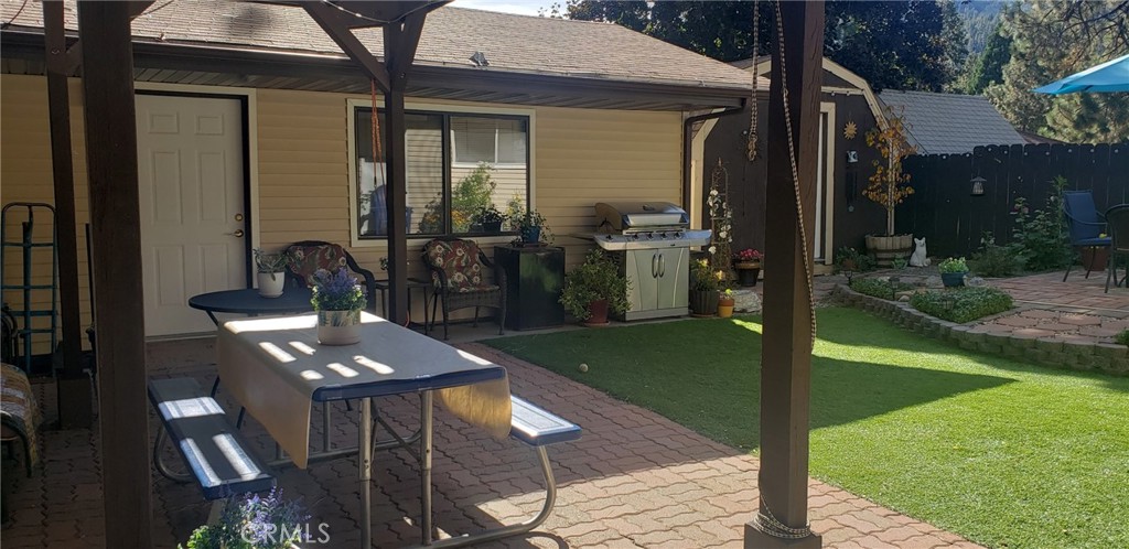 965 Snowbird Road Wrightwood, CA 92397 - Photo 25 of 28 a view of outdoor space yard and patio