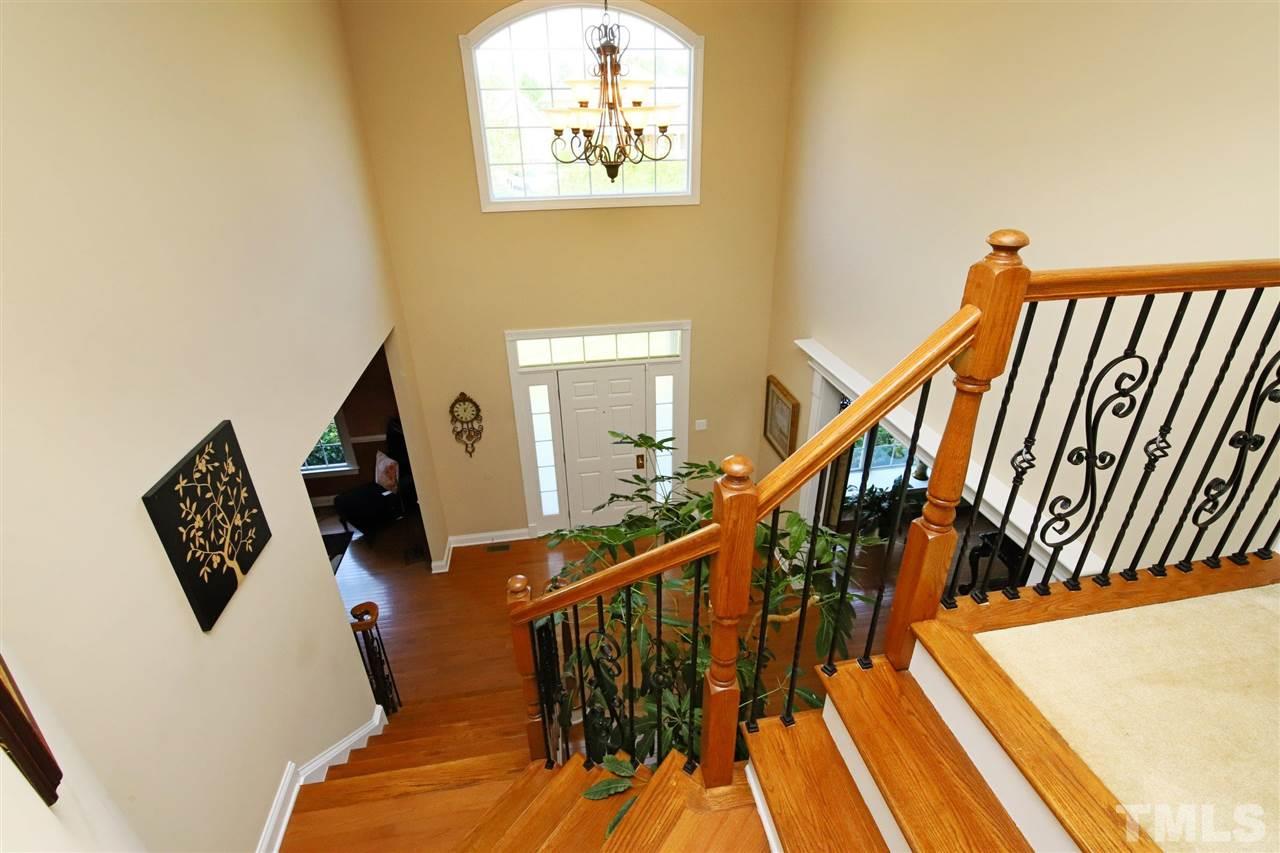 11319 Ridgegate Drive Raleigh, NC 27617 - Photo 21 of 21 Foyer balcony view