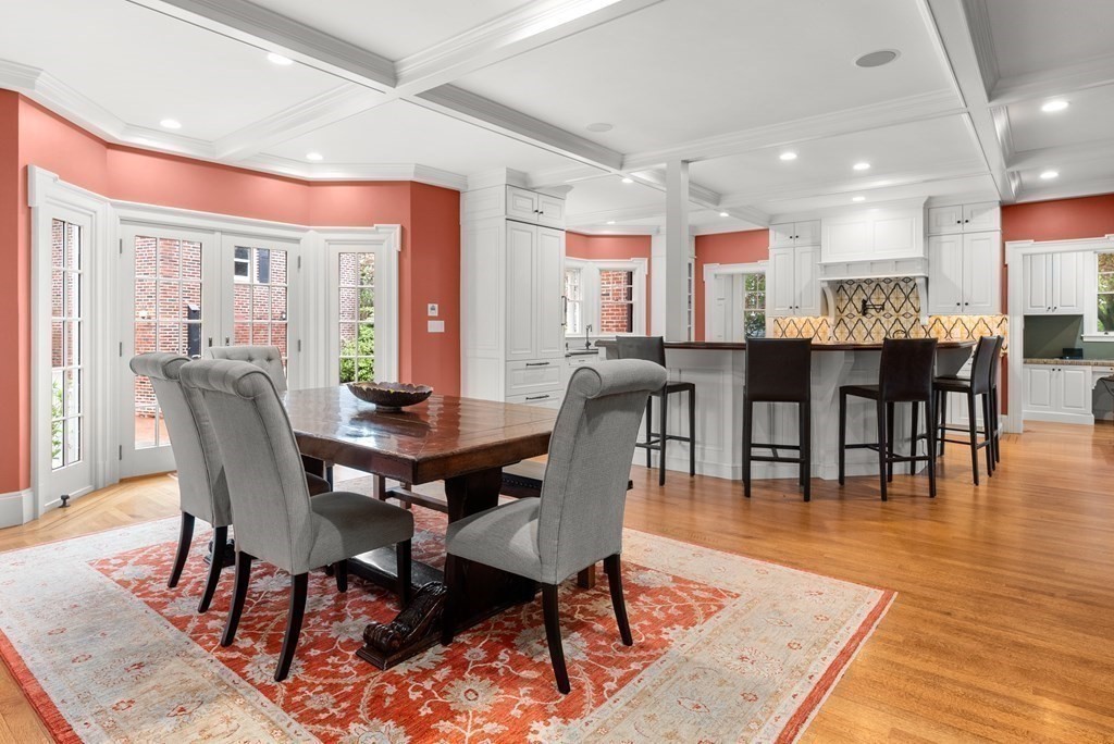 37 Colbourne Crescent Brookline, MA 02445 - Photo 11 of 29 a view of a dining room with furniture
