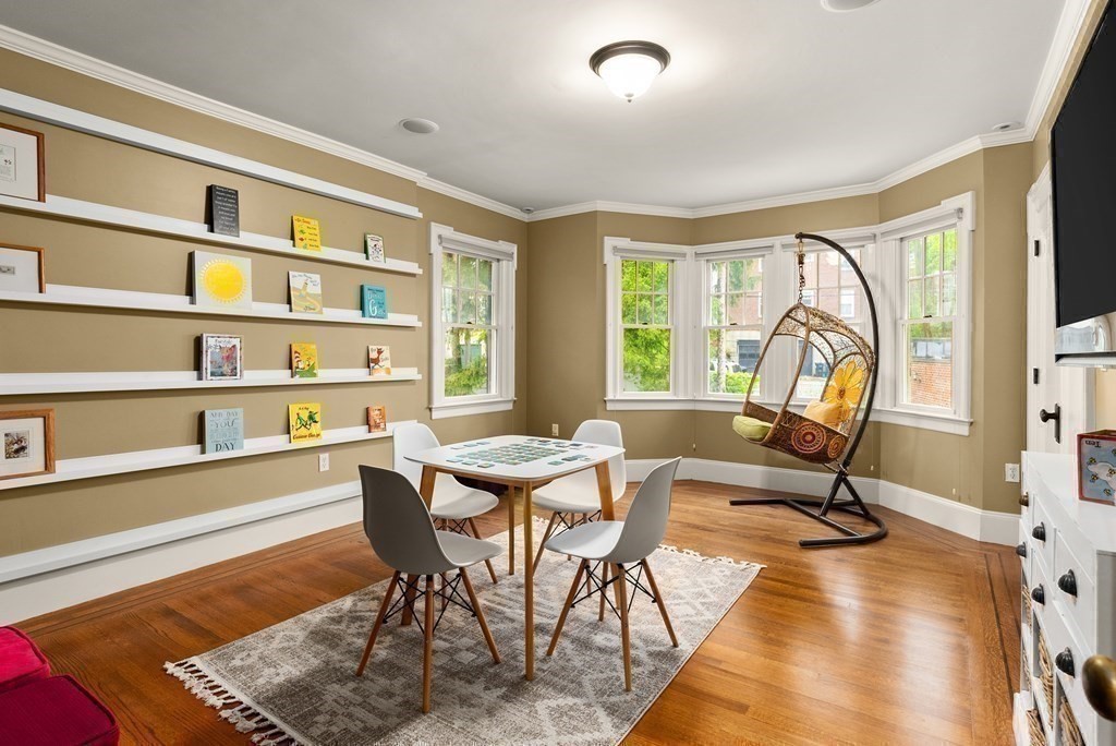 37 Colbourne Crescent Brookline, MA 02445 - Photo 19 of 29 a view of a workspace with furniture and a window