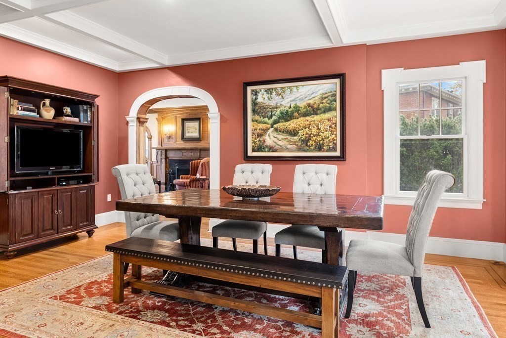 37 Colbourne Crescent Brookline, MA 02445 - Photo 9 of 29 a view of a living room and dining room