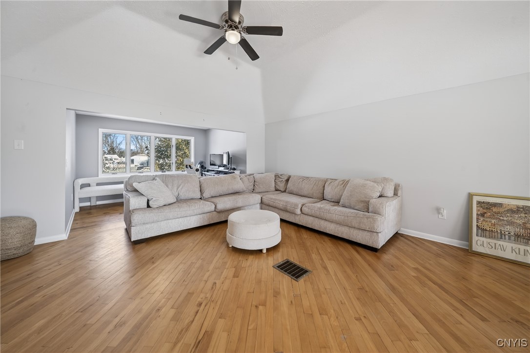 1315 Cold Springs Road Salina, NY 13090 - Photo 32 of 46 The cathedral ceiling adds to the spaciousness and