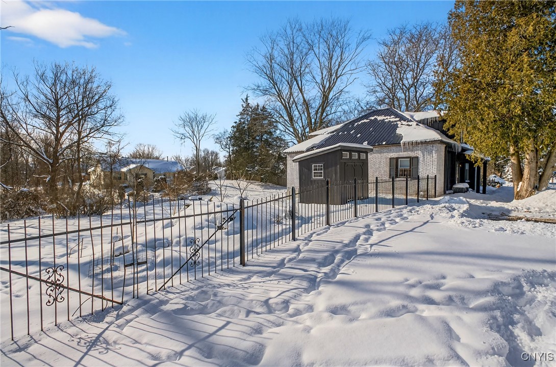 1315 Cold Springs Road Salina, NY 13090 - Photo 40 of 46 Outside, enjoy a fenced in yard-the lot is .84 acr