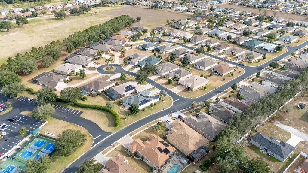 1338 Southwest 161st Place Ocala, FL 34473 - Photo 86 of 88 an aerial view of residential houses with outdoor space