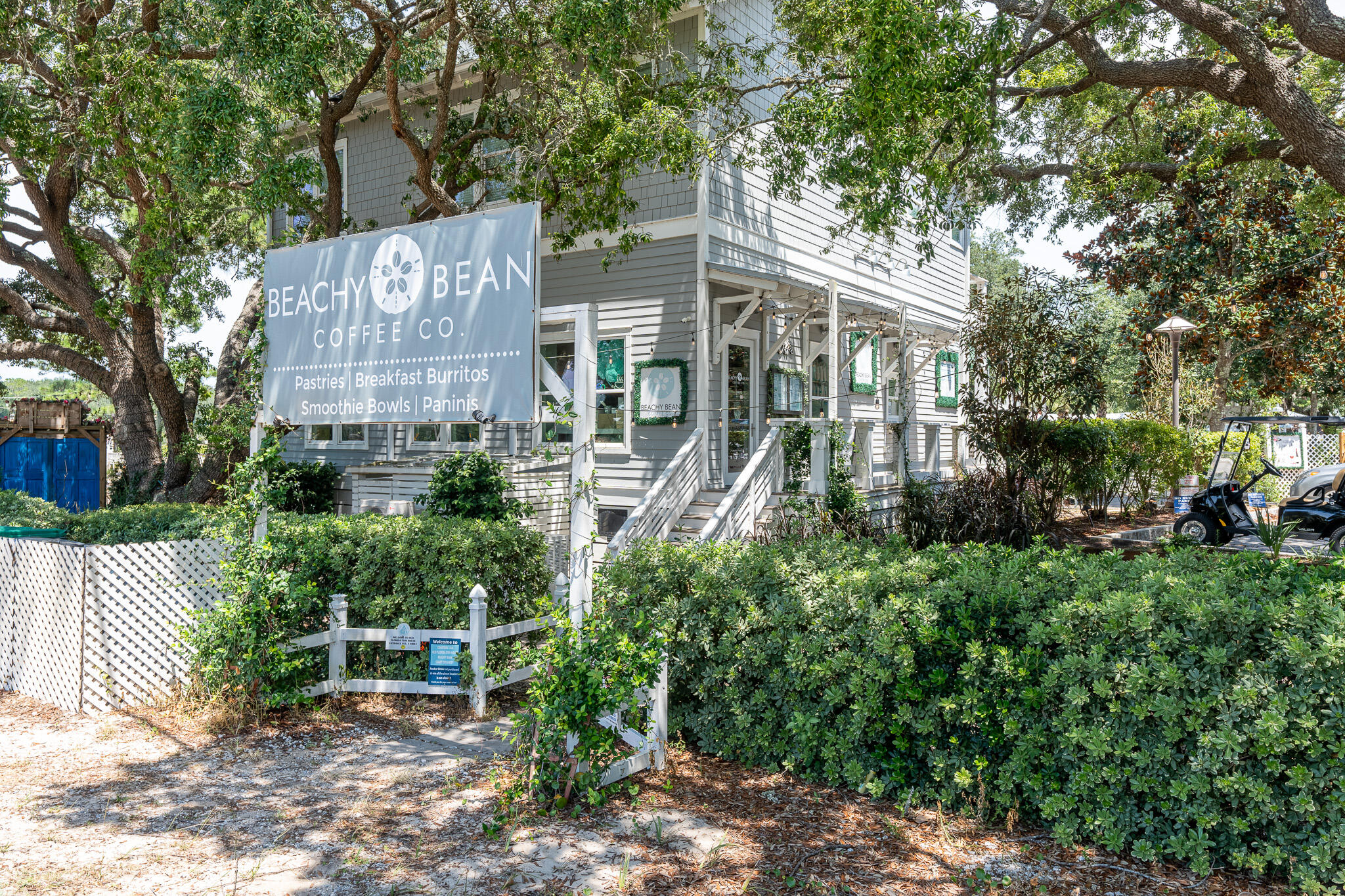 34 Heron's Watch Way, Unit 5205 Santa Rosa Beach, FL 32459 - Photo 50 of 50 a front view of a house with plants and trees