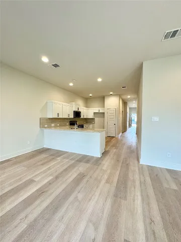 a view of backyard of house