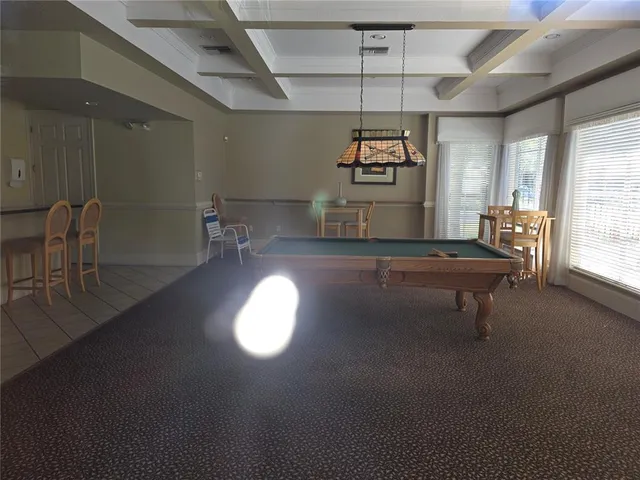 en empty room with windows