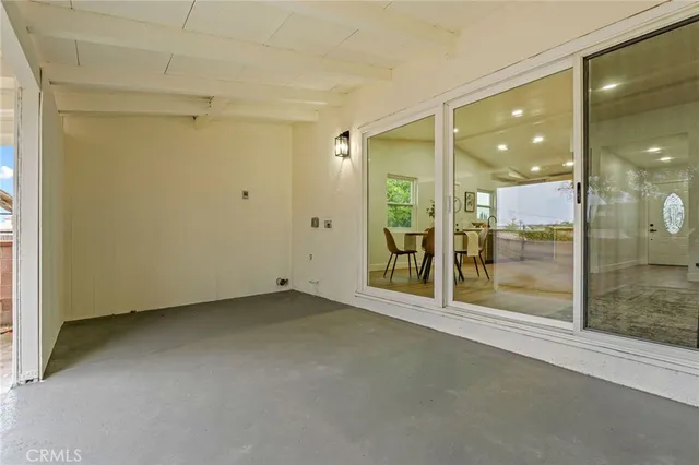 a house with trees in front of it