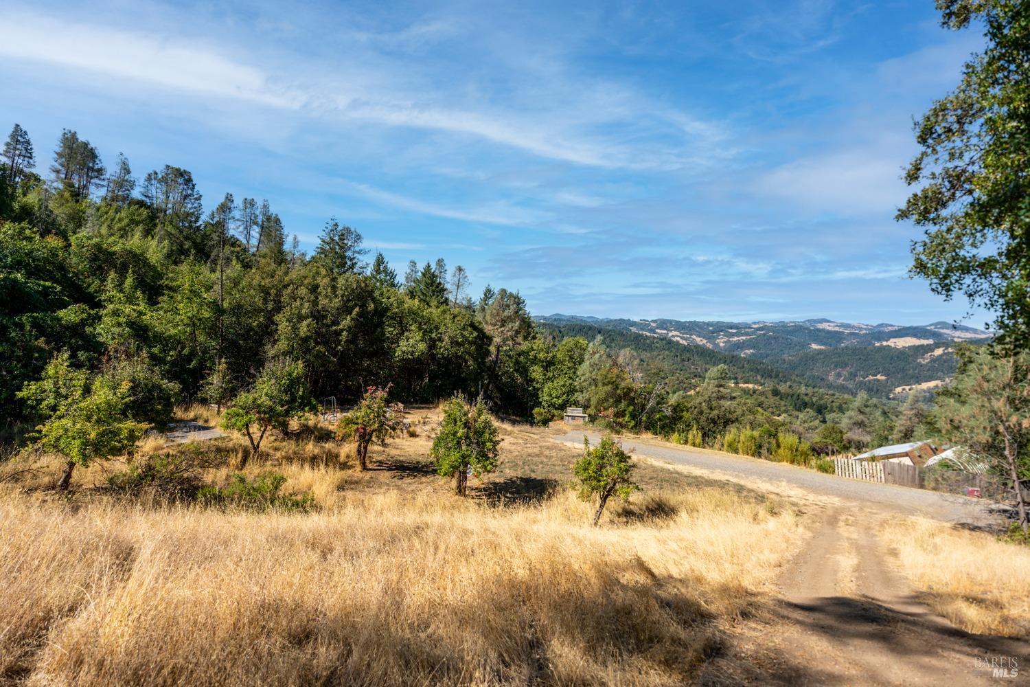 34010 Shimmins Ridge Road Willits, CA 95490 - Photo 31 of 38 a view of a lake with a mountain in the background