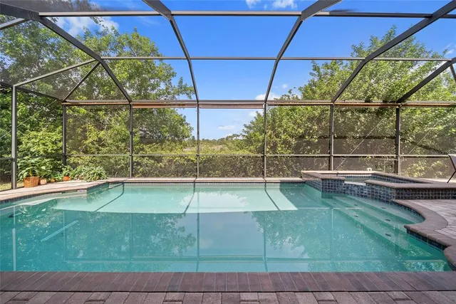 a view of a indoor swimming pool