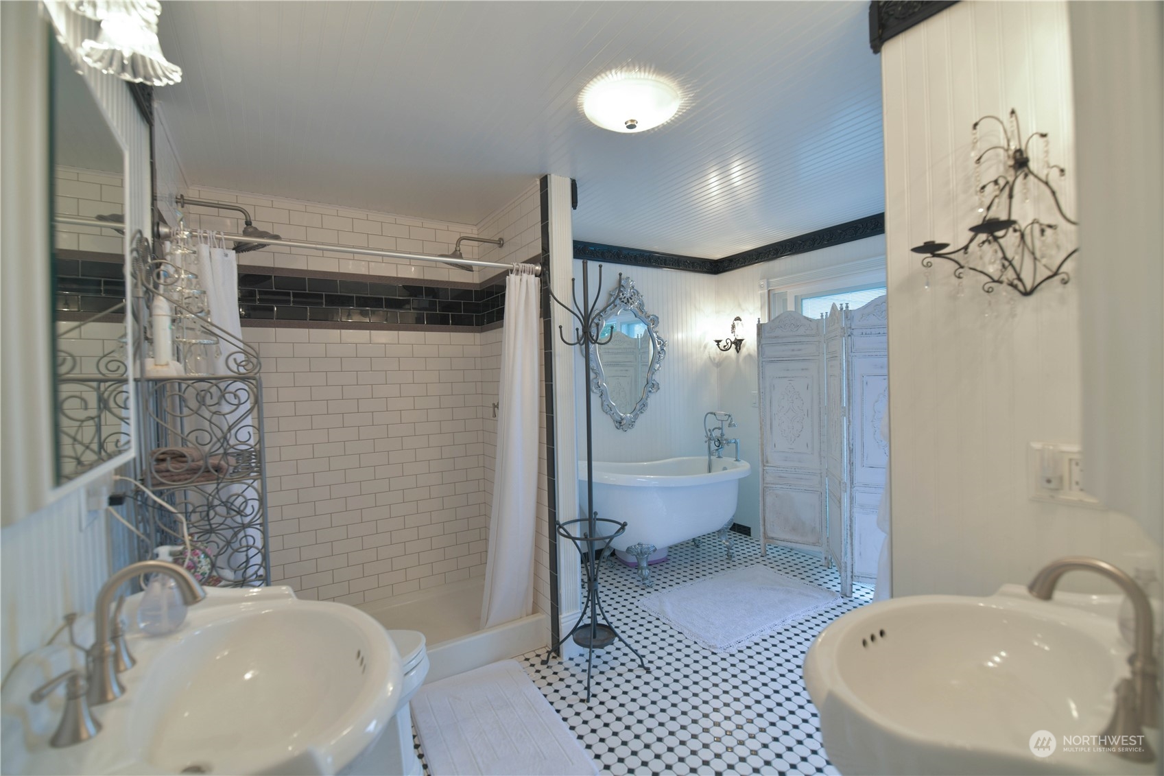 1151 Redmond Avenue Northeast Renton, WA 98056 - Photo 8 of 23 a bathroom with a sink toilet and shower