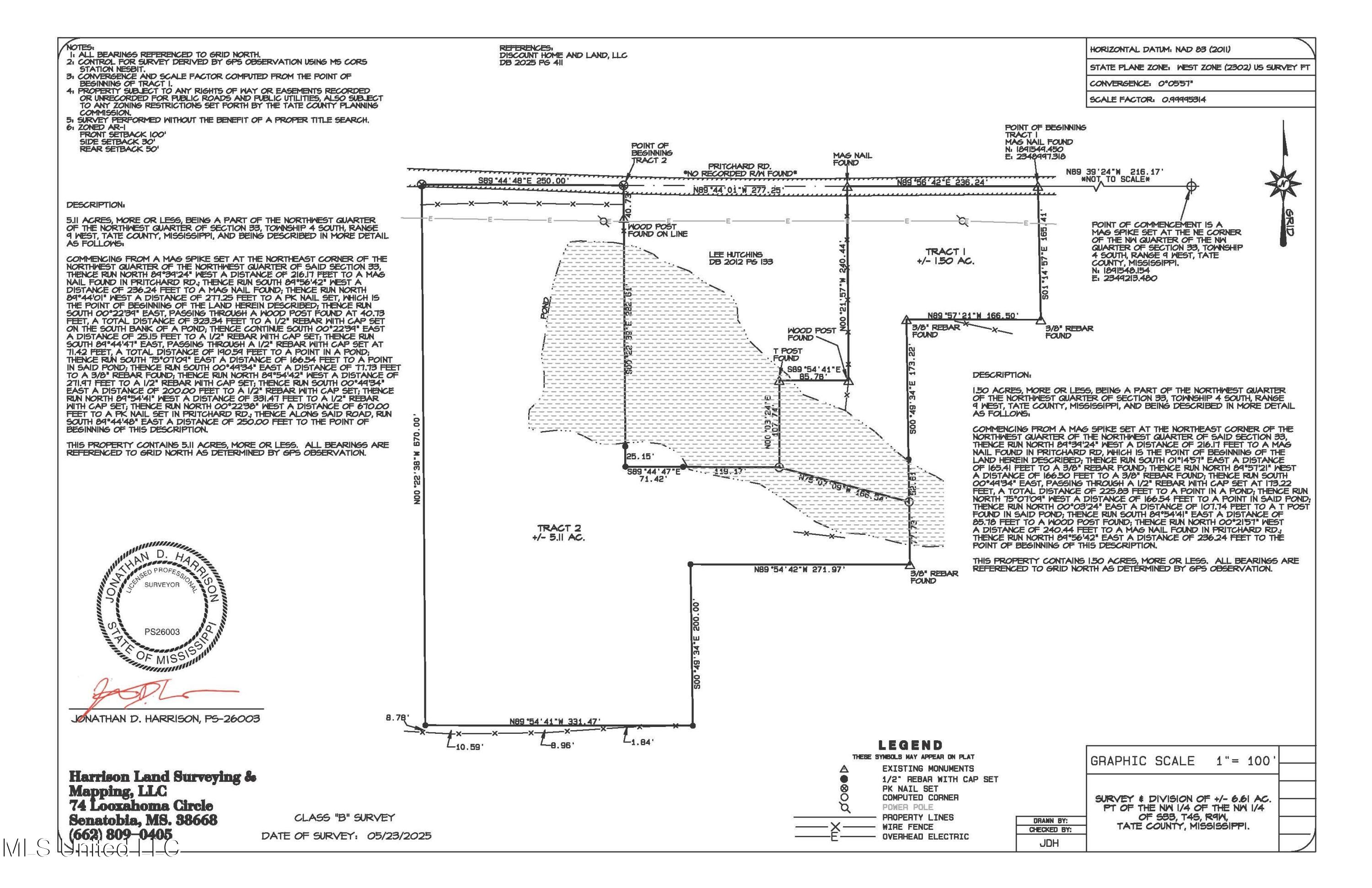 2065 Prichard Road Coldwater, MS 38618 - Photo 18 of 18 Survey