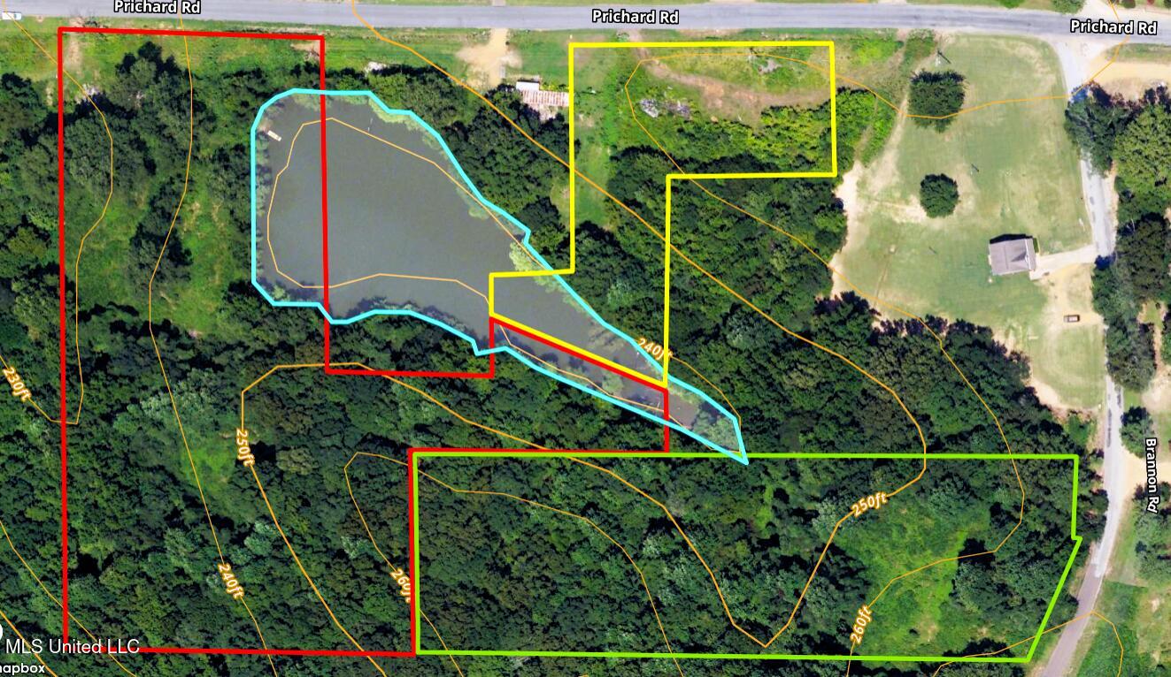 2065 Prichard Road Coldwater, MS 38618 - Photo 2 of 18 (RED) Prichard Brannon Approx prop lines