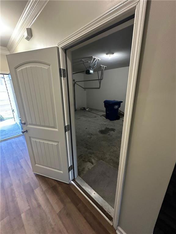 346 Turtle Creek Drive Winder, GA 30680 - Photo 8 of 11 a view of a hallway with wooden floor