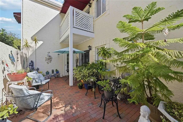 a outdoor space with patio