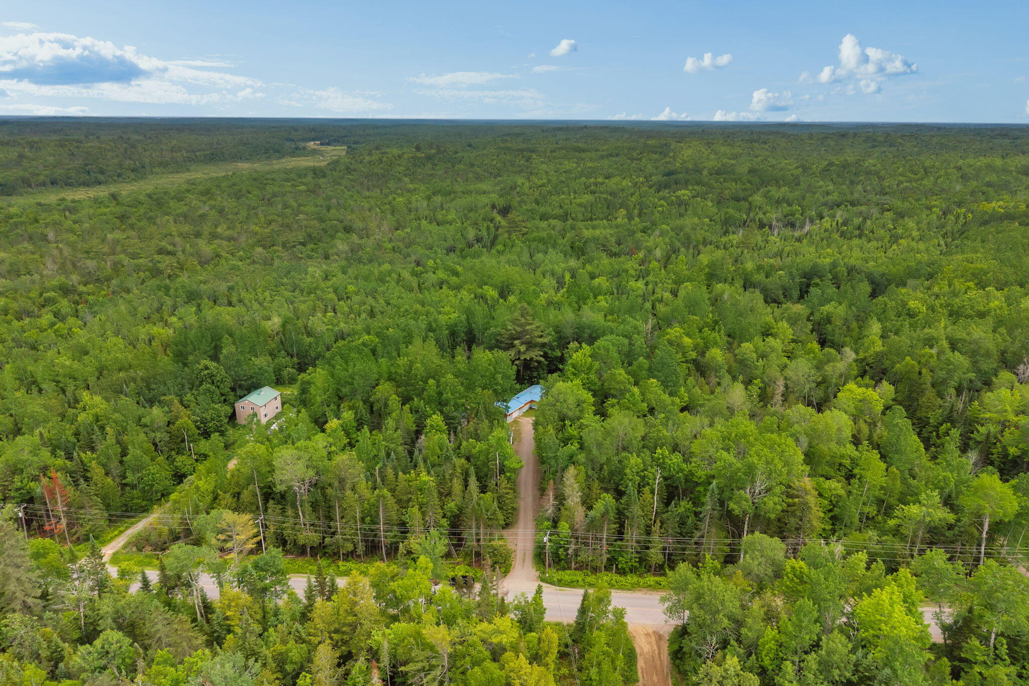254 Hudson Hill Road Hudson, ME 04449 - Photo 30 of 33 Aerial View