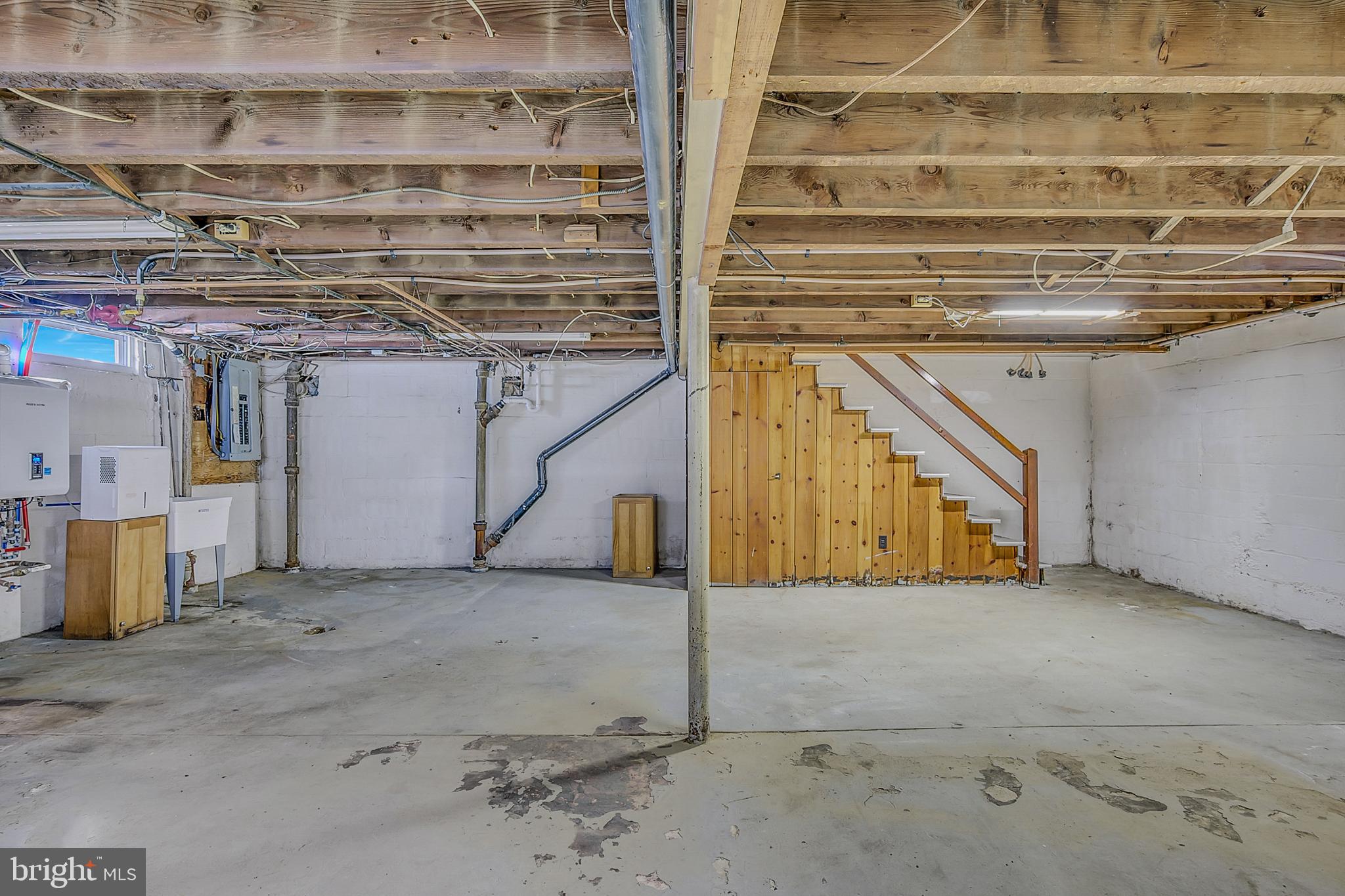 630 North 2nd Street Emmaus, PA 18049 - Photo 14 of 58 Spacious unfinished basement with potential.