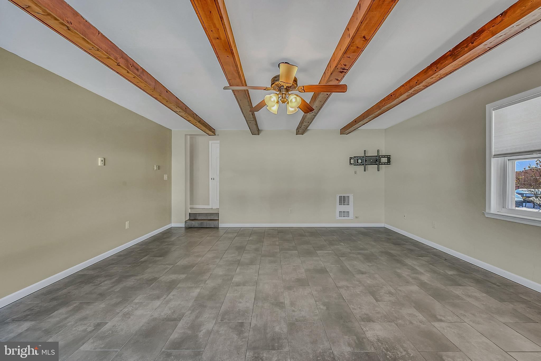 630 North 2nd Street Emmaus, PA 18049 - Photo 36 of 58 Spacious room with charming wooden beams.