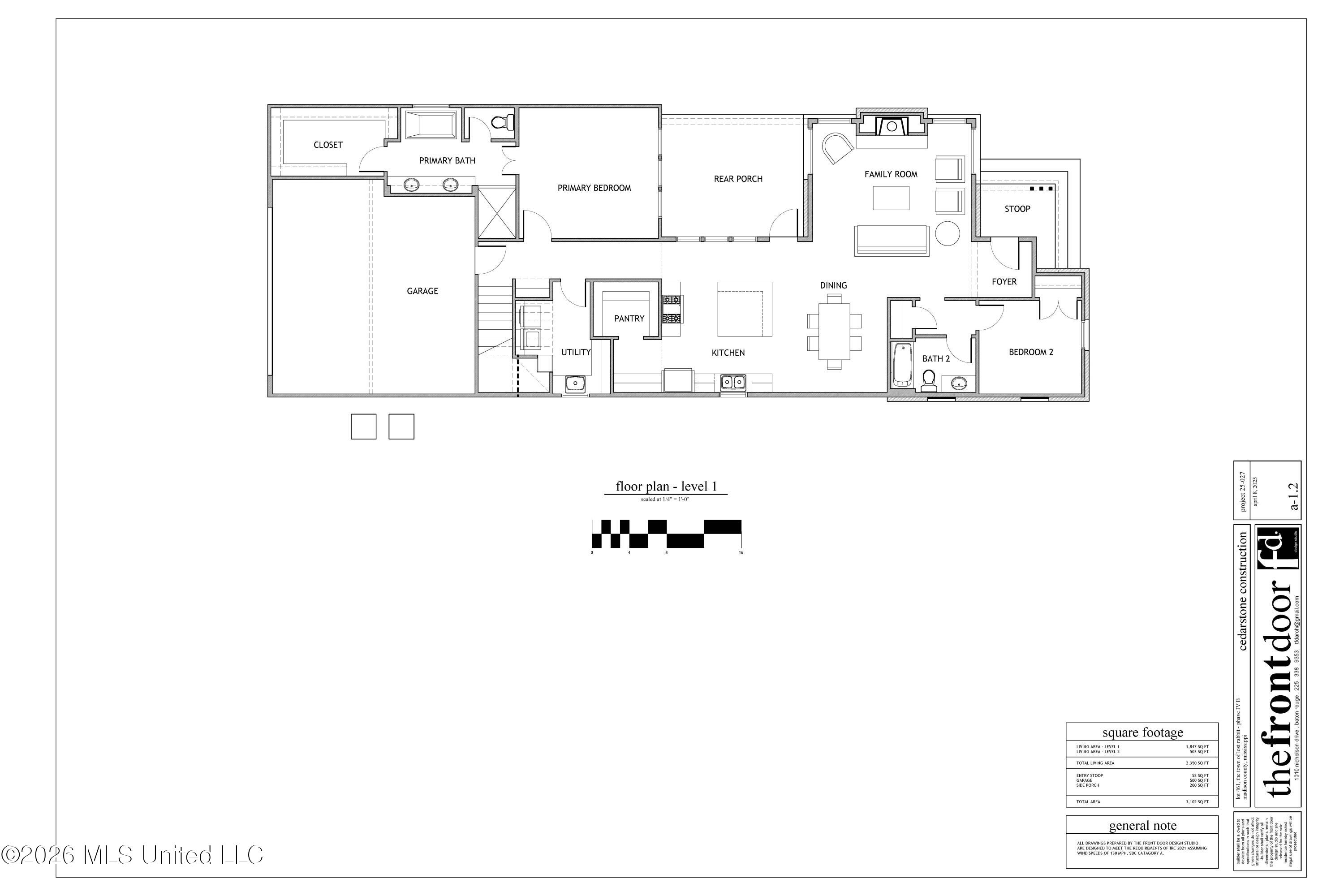 132 Water Street Madison, MS 39110 - Photo 3 of 34 house plans_1st floor