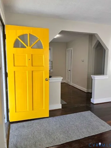 a view of a room with a sink