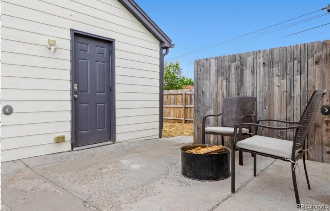 370 South Newton Street, Unit B Denver, CO 80219 - Photo 18 of 23 a view of a patio with couches and potted plants