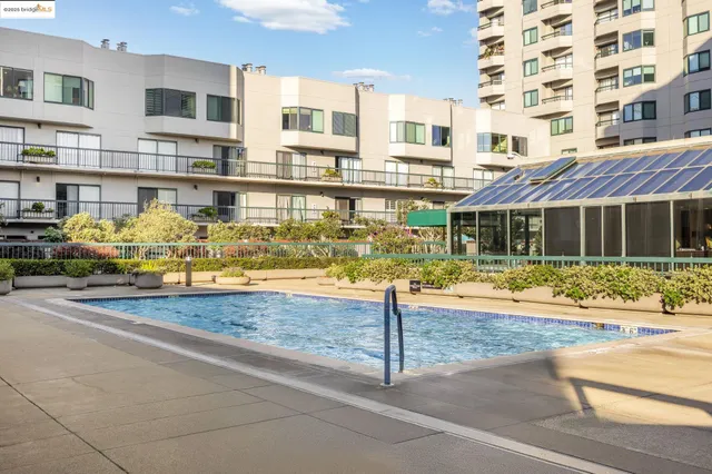 a view of a swimming pool