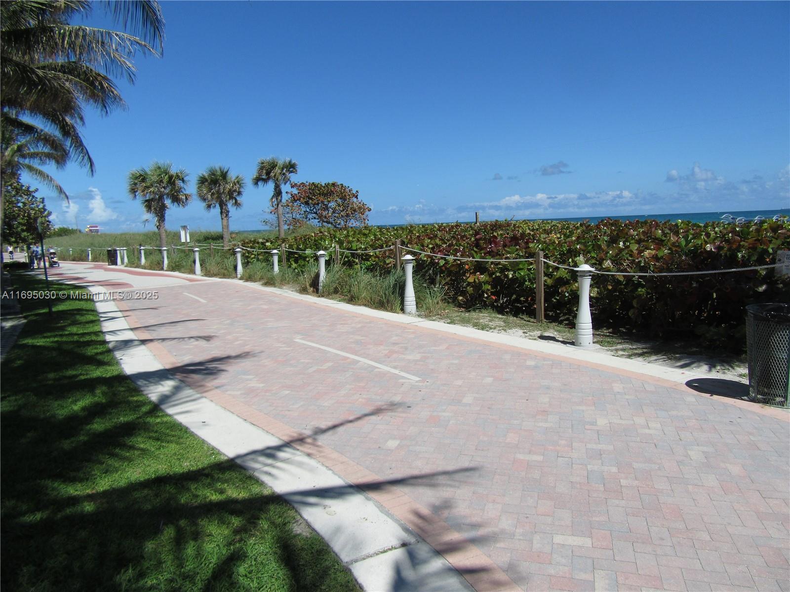 6365 Collins Avenue, Unit 1008 Miami Beach, FL 33141 - Photo 49 of 49 a view of a backyard