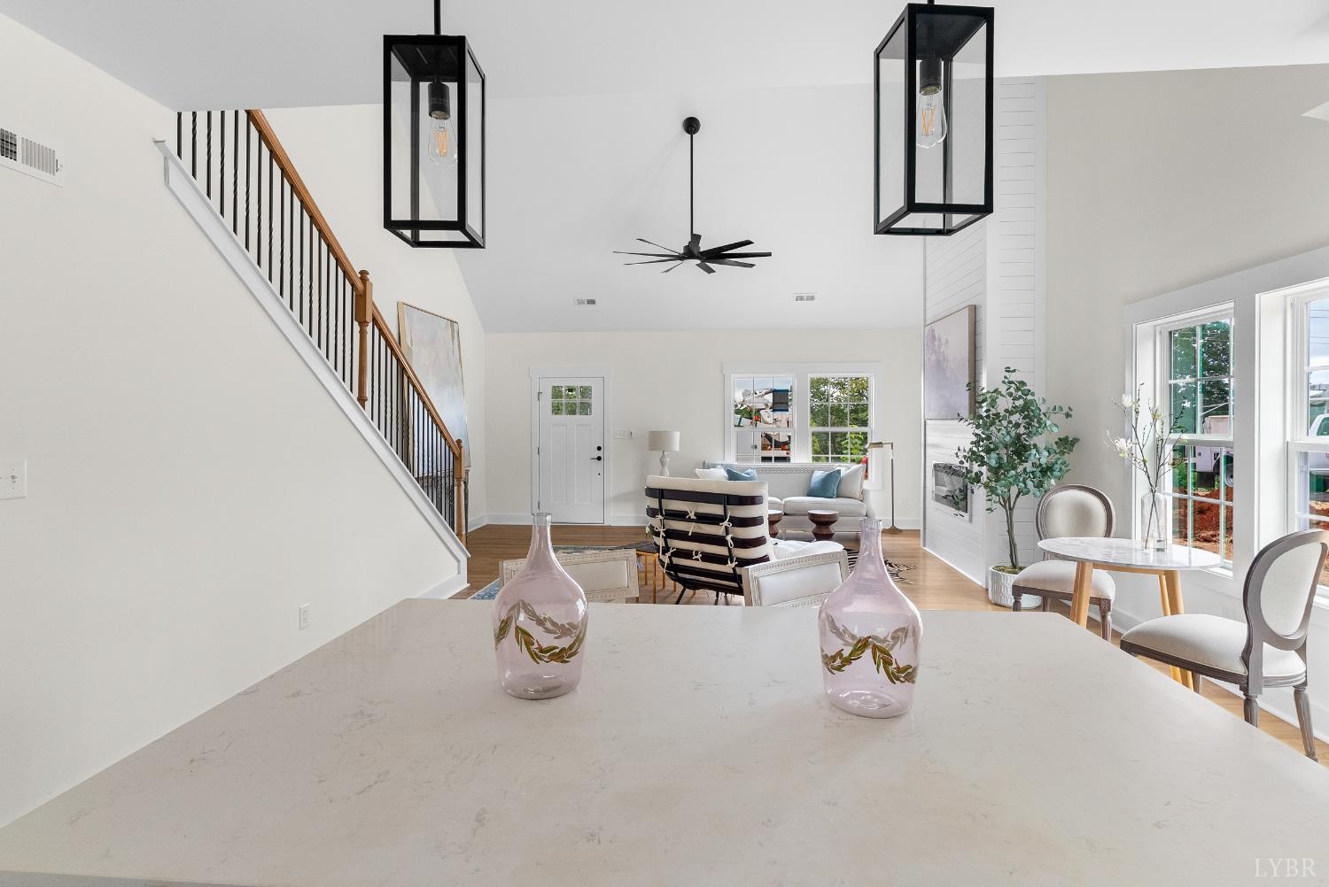 6 Wirtz Road Wirtz, VA 24184 - Photo 11 of 56 a view of hall way with furniture and chandelier