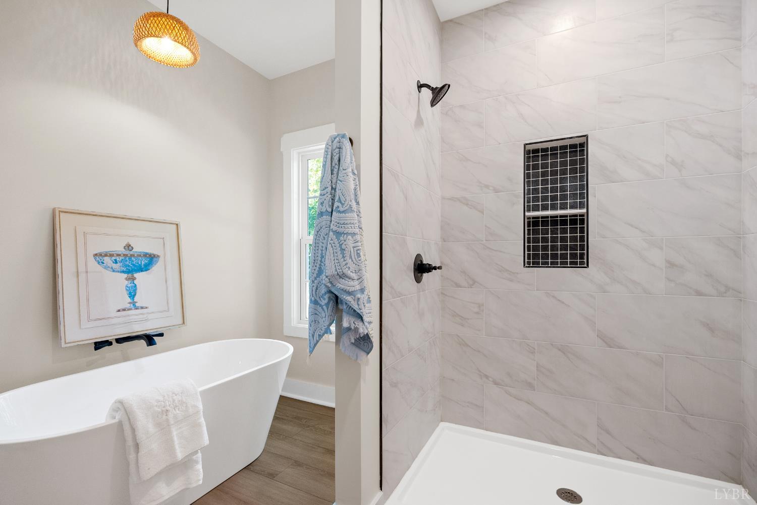 6 Wirtz Road Wirtz, VA 24184 - Photo 42 of 56 a bathroom with a bathtub and a shower