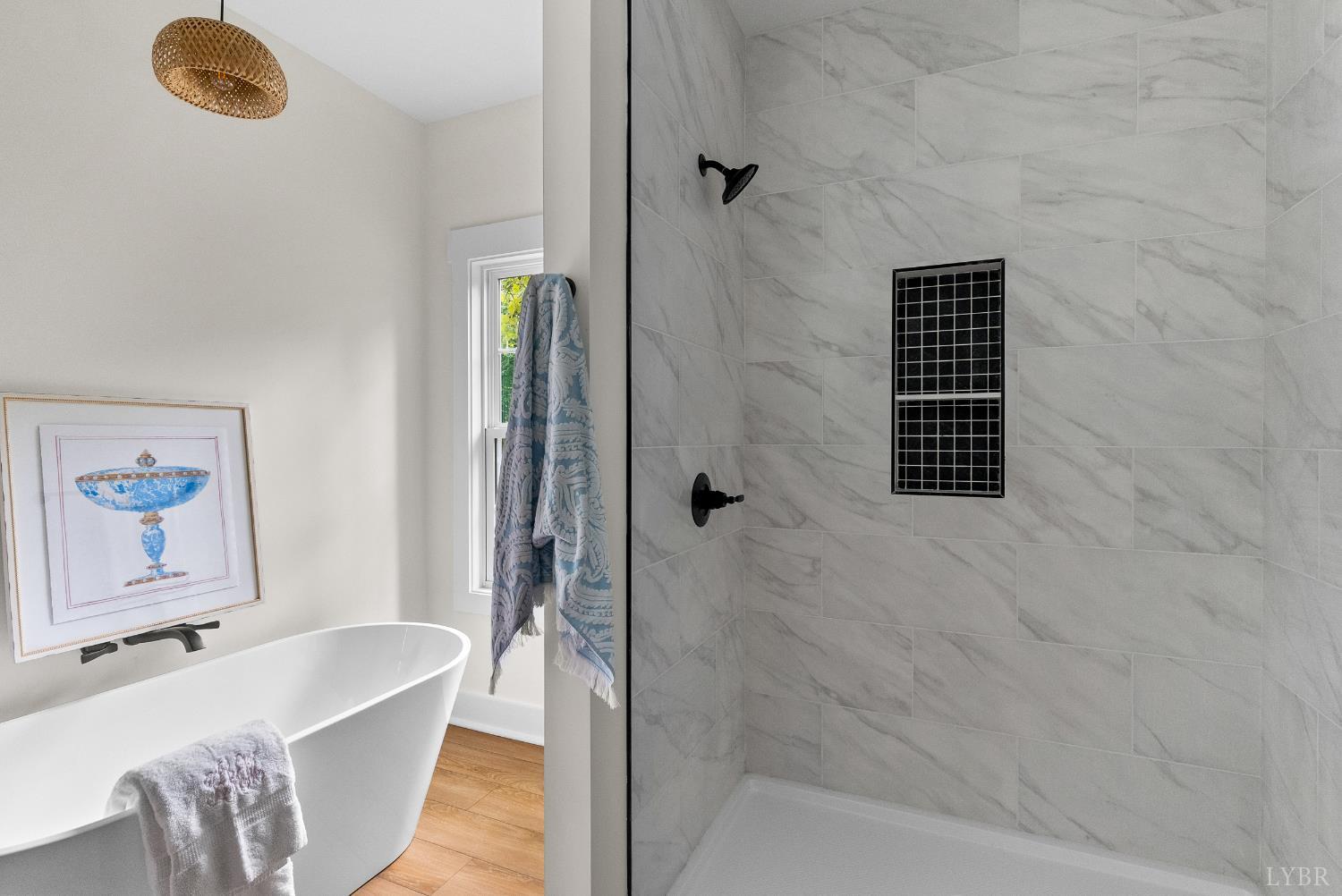 6 Wirtz Road Wirtz, VA 24184 - Photo 44 of 56 a bathroom with a tub and a shower