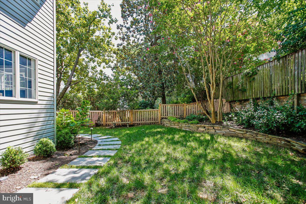 1909 Belfield Road Alexandria, VA 22307 - Photo 62 of 69 Lush garden retreat with stone path.