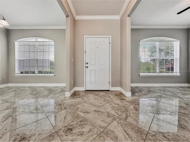 a workspace with furniture