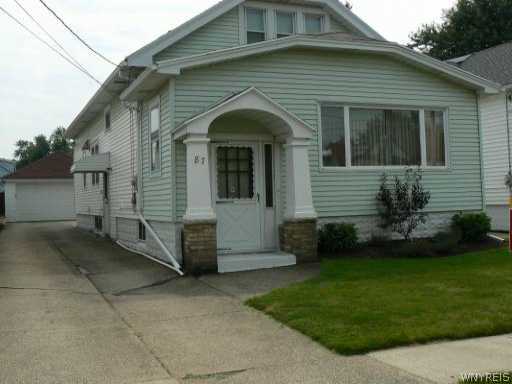 87 Peach Tree Road Cheektowaga, NY 14225 - Photo 1 of 1 Exterior Front