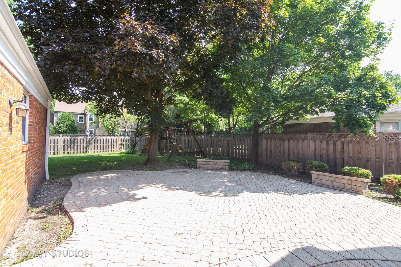 4052 Michelline Lane Northbrook, IL 60062 - Photo 41 of 44 a backyard of a house with barbeque oven