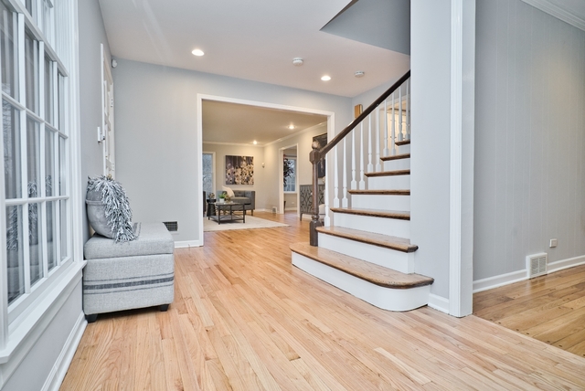 4052 Michelline Lane Northbrook, IL 60062 - Photo 9 of 44 a living room with furniture and wooden floor