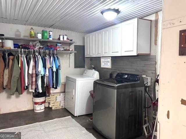 1335 Meadows Boone Road Luthersville, GA 30251 - Photo 6 of 20 a view of walk in closet with clothes and shoes