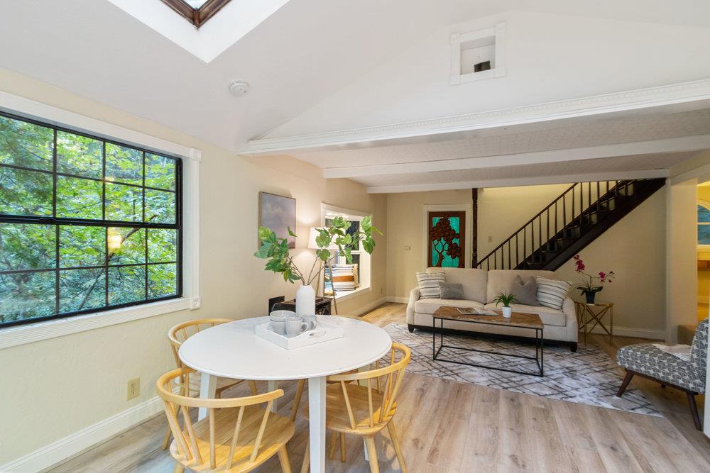 19495 Beardsley Road Los Gatos, CA 95033 - Photo 15 of 63 a living room with furniture and wooden floor