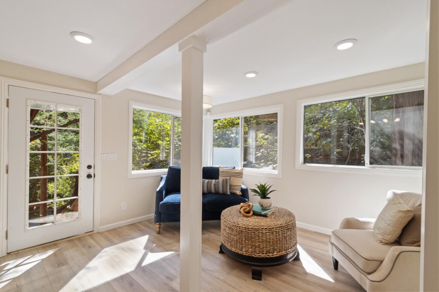 19495 Beardsley Road Los Gatos, CA 95033 - Photo 27 of 63 a living room with furniture and a large window