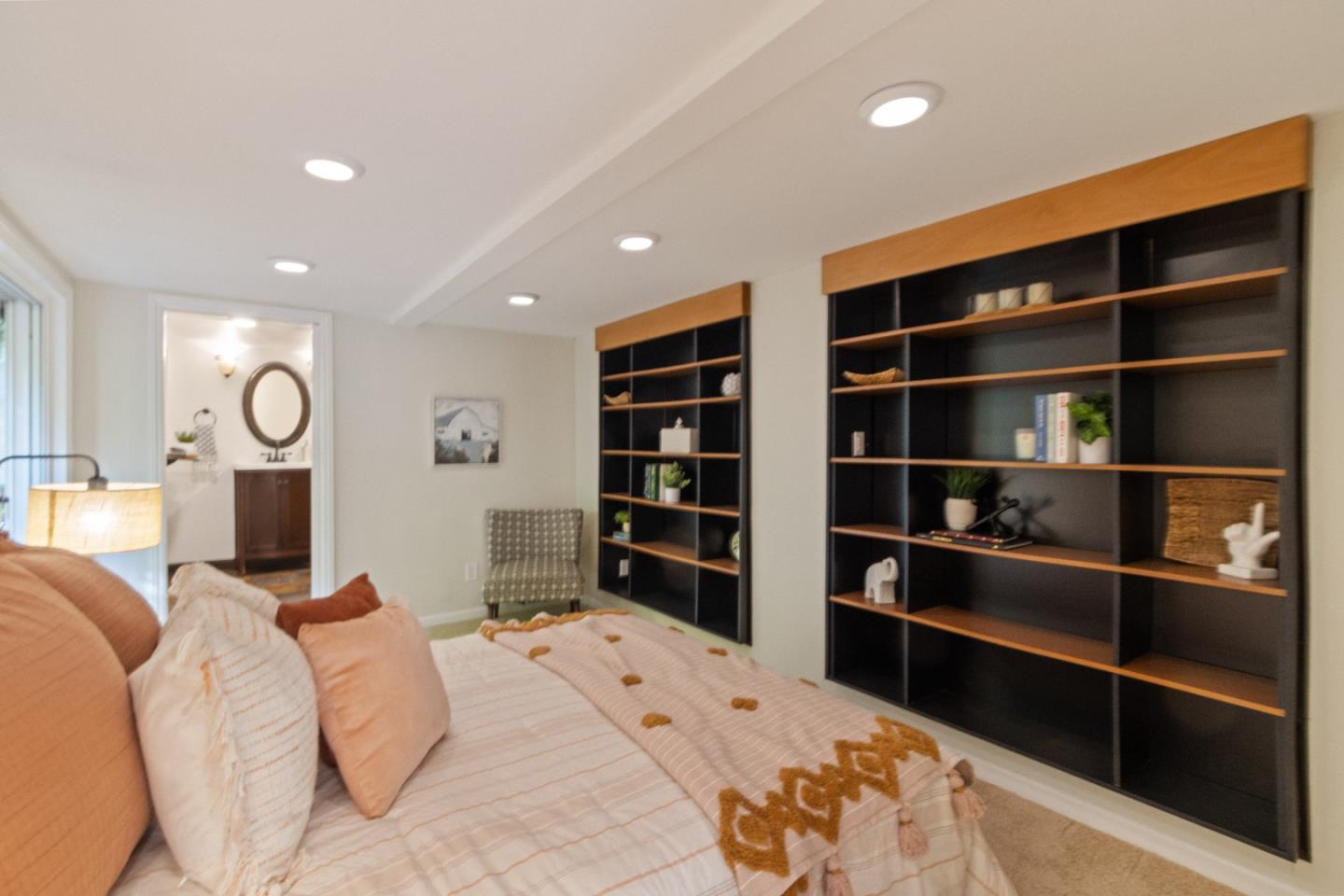 19495 Beardsley Road Los Gatos, CA 95033 - Photo 31 of 63 a bed room with a bed and closet