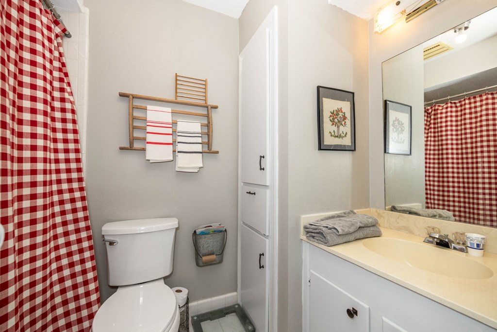 6101 River Road, Unit 15 Columbus, GA 31904 - Photo 20 of 22 a bathroom with a sink toilet and shower